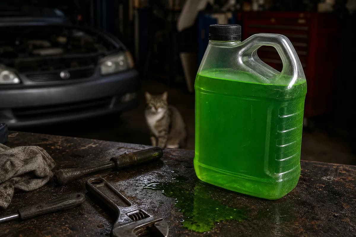 Antifreeze and Cats: Why It's So Dangerous
