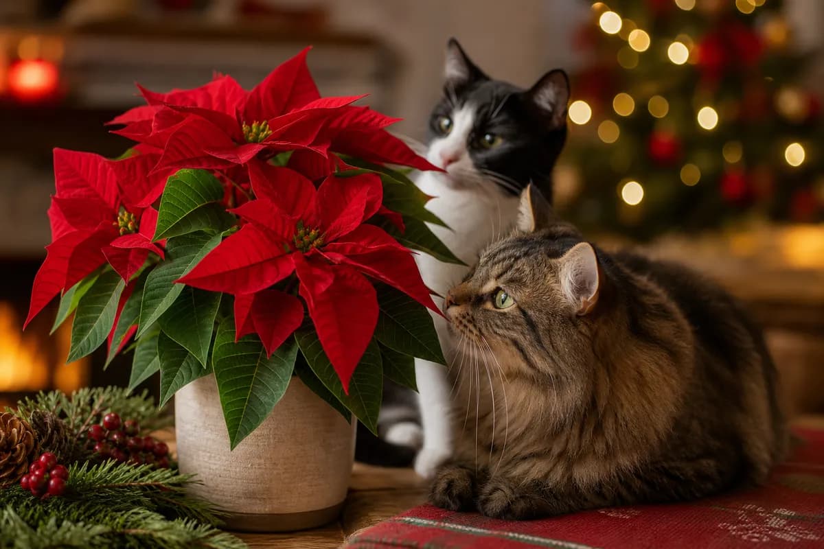 Are Poinsettias Toxic to Cats? Myth vs Reality