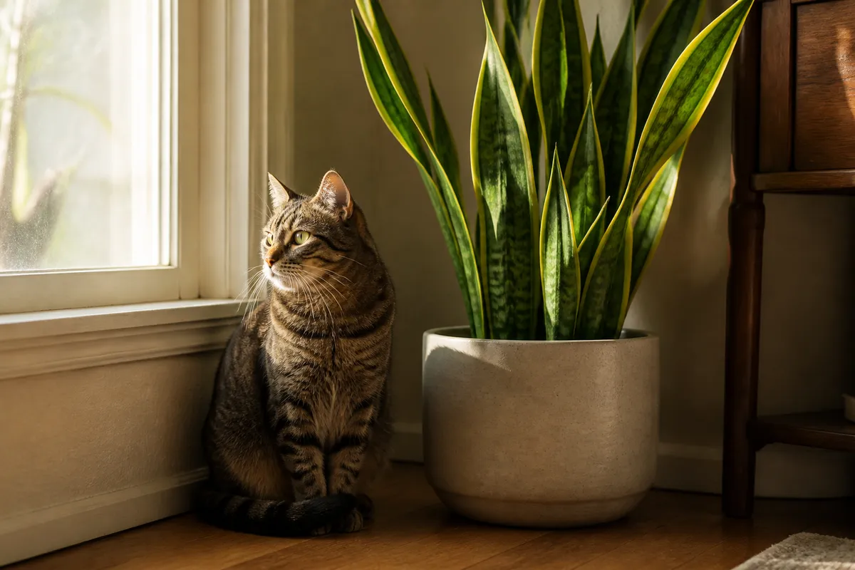 Are Snake Plants Toxic to Cats?
