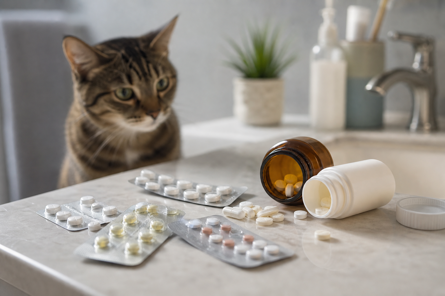 Human medicines - toxic to cats