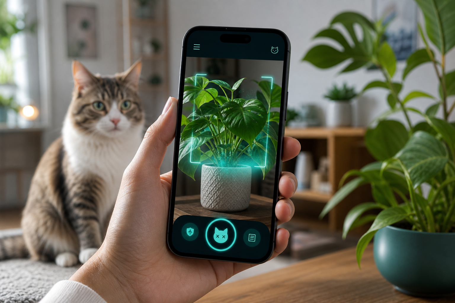 Toxic Kitty cat safety scanner app